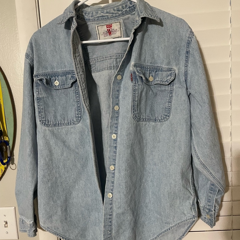Levi’s Jean Button Up